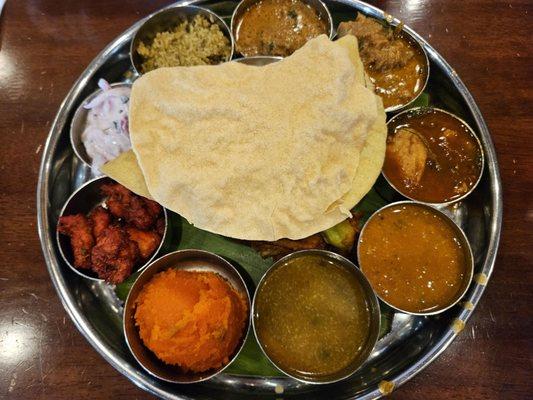 Non-veg thali