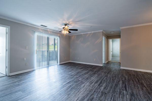 Lancaster Place Apartments in Calera, Alabama photo of a living room.