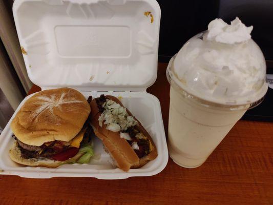 Murder Burger, Hot Weiner Style, The Grinch Milkshake