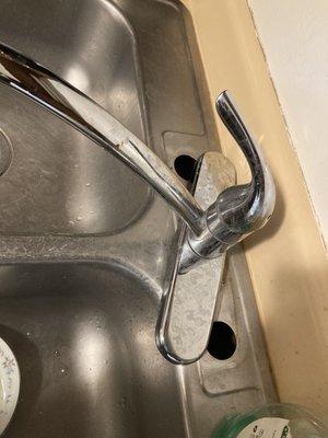 Kitchen faucet broken need replaced