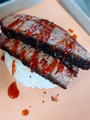 Brisket Over Rice