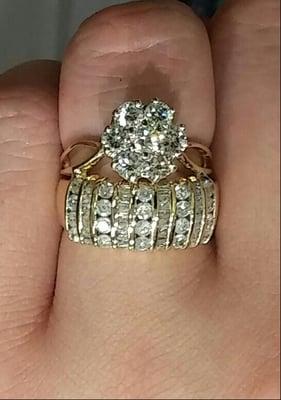 Great job on my daughter in laws ring!! She is very happy