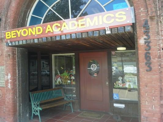 Beyond Academics Store Front, Fremont, CA.