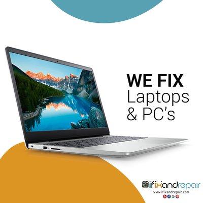 We know that your laptop is a key piece in your daily life. Bring it in and we'll help you to repair it!