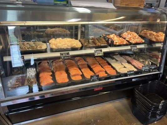 Sperry's Mercantile Fresh Seafood Case