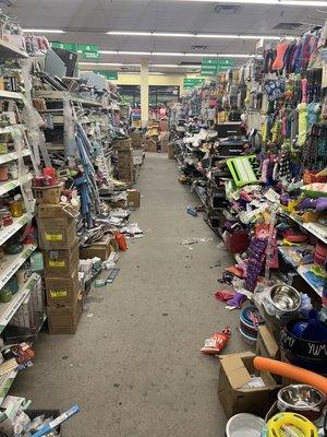 Messy store