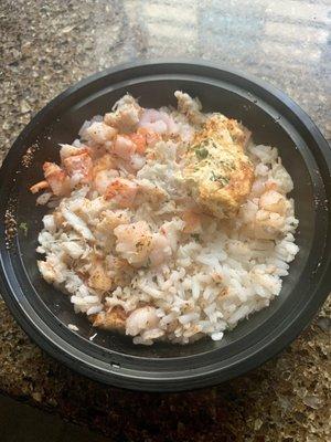 Seafood rice