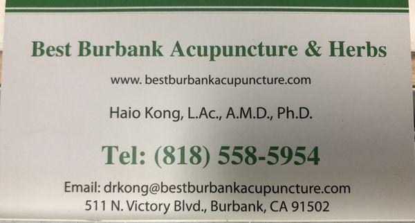 Dr Kong is awesome! Great service, quick in and out!