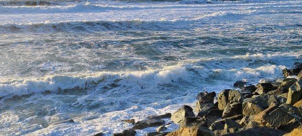 Wind made breakers