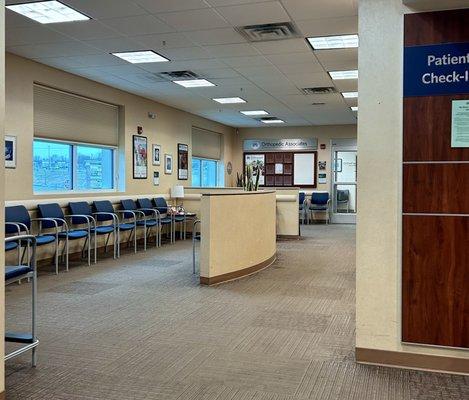 Waiting area near reception