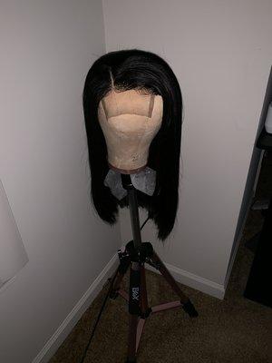 20" beautiful Glamorous Indian Remy lace closure custom unit