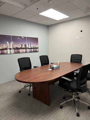 Conference room for in-office signings