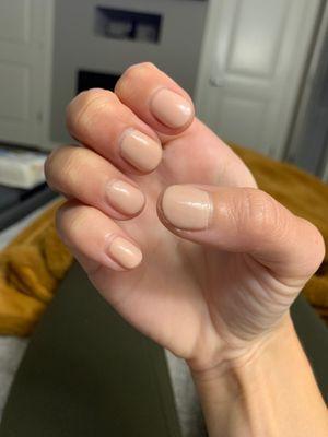 Shellac mani