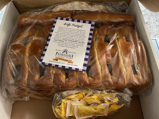 Yes! Philly pretzel time across the country.