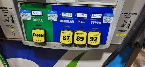 Da gas prices as of June 21, 2024