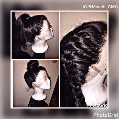 Full Sew-in lace wig