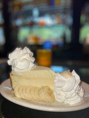 Fresh Banana Cream Cheesecake