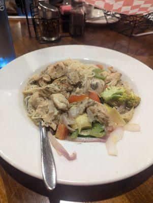 Chicken cappellini