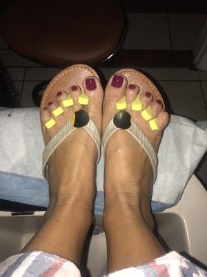 Perfect pedicure by Yana