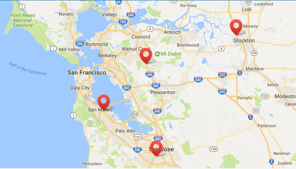 CIMS has nine (9) local offices in Danville, Brentwood, Campbell, Morgan Hill, Novato, San Mateo, Fremont/Newark, Stockton & Modesto.