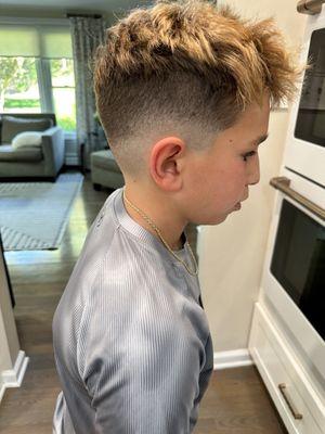 Great fade and cut by Darvin. Glad we checked it out.