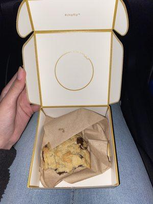 The semi-sweet chocolate cookie