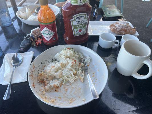 Kona Breakfast (what's left of it)