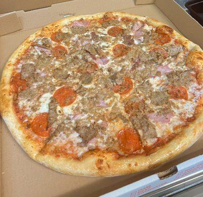 Meat lover pizza