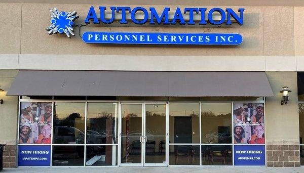 A look at Automation Personnel Service Huntsville Branch's new office in Madison. The branch moved into this location in December 2020.