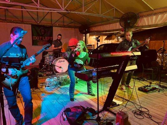 Exit Left Rock & Party Cover Band Live at Gilbert's Resort Key Largo January 20, 2021