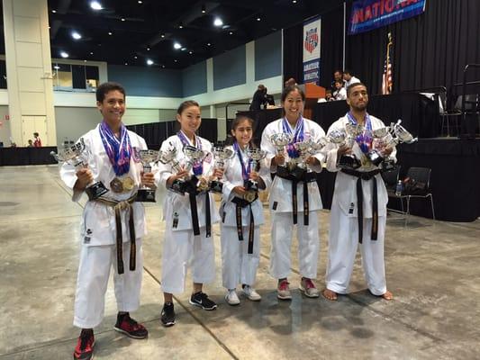 IKF Hawaii & Sacramento students did an amazing job at nationals. '15 Raleigh, NC.