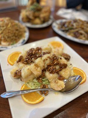 Honey walnut shrimp