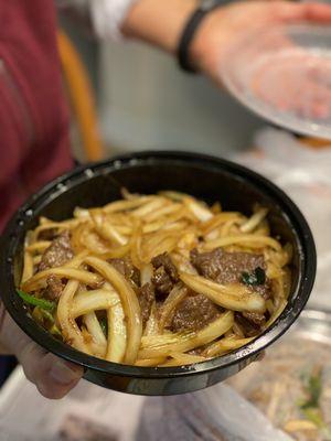 "Scallion Beef" -- order if you want LOTS of onions instead of scallions!