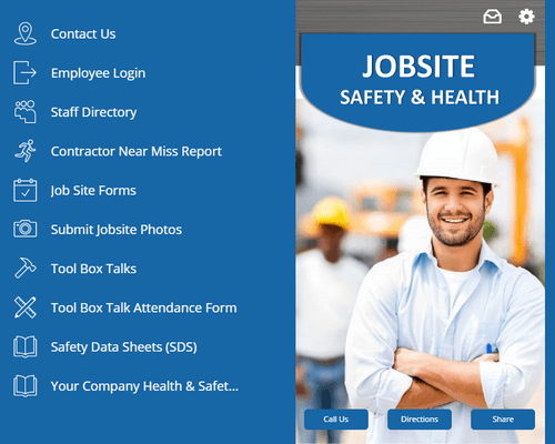 Job Safety, Communication Mobile App