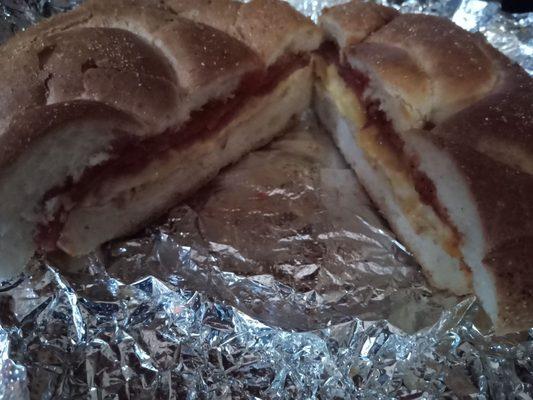 Taylor Ham, one egg and cheese. SPK.