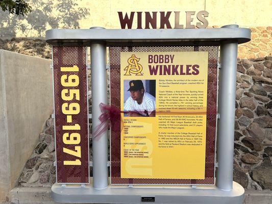 Bobby Winkles Stats