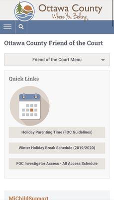 Ottawa County Friend Of The Court