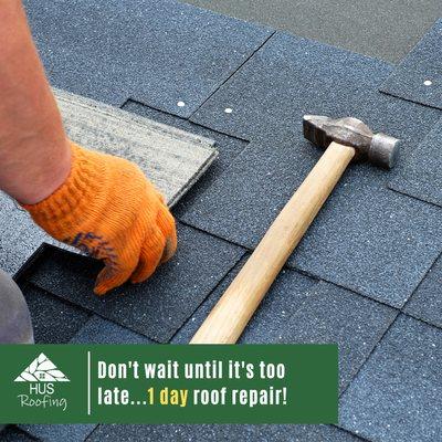 HUS Roofing | #1 Roofing contractor for Roof repair, Roof Installation | 1 day Roof Repair in progress | Los Angeles