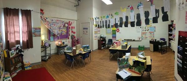 Kindergarten/K-1st English Class, Open House 2015