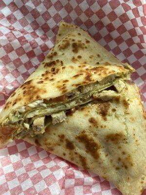 Chicken Pesto Crepe