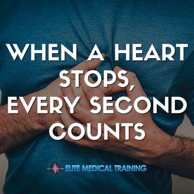 Sudden cardiac arrest is among the leading causes of death in the United States. Learn how you can save a life with Elite Medical Training.