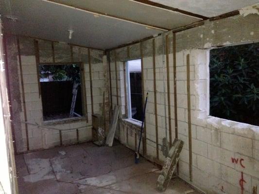 Gutted Future Bathroom