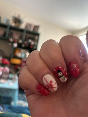 Christmas nails!!