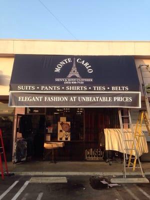 New awning!