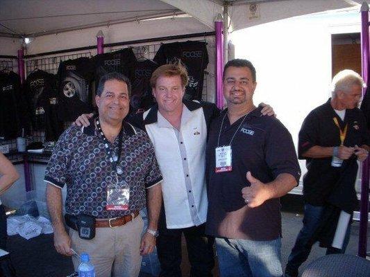 Mr Chip Foose and the boys at SEMA.