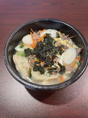 Tteok Mando soup