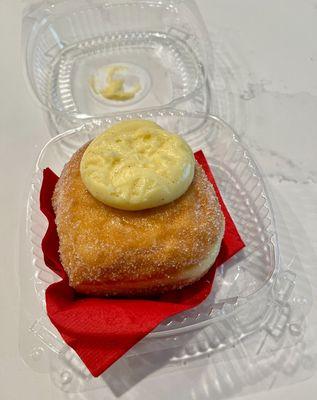 Vanilla Custard Bombolone