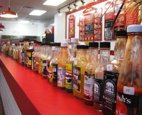 Firehouse Subs - Smyrna, TN: Hot Sauces