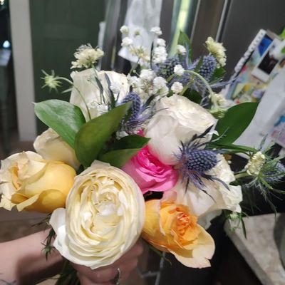 Brides bouquet we put together :)