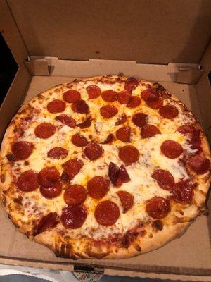 16 inch pepperoni